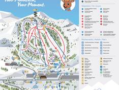 Trail map Zauberberg Semmering
