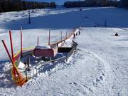 Baby lift in the learning area