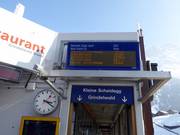 Information about the departures of the cogwheel railways in Grindelwald