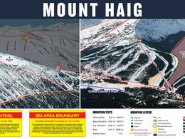 Trail map Castle Mountain