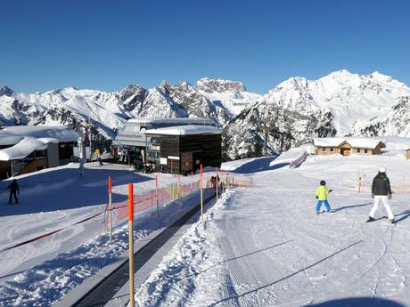 Ski resorts for beginners in the Lechquellen Mountains – Beginners Sonnenkopf – Klösterle