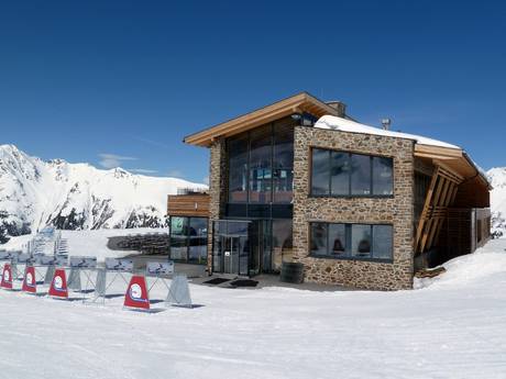Huts, mountain restaurants  Engadin Samnaun Val Müstair – Mountain restaurants, huts Ischgl/Samnaun – Silvretta Arena
