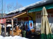 Dining options at the valley station