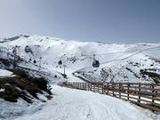 Easy slope Zaragatillo in the valley area
