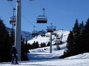Goldknopf/Punta d'Oro - 4pers. High speed chairlift (detachable) with bubble and seat heating