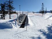Covered conveyor belt Kinderland Høyfjellssenter