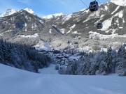 View of the accommodations in Hinterstoder