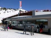 Modern ticket offices in Obertauern