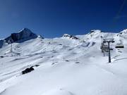 View from the Kristallbahn to the Kitzsteinhorn