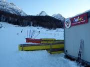 Practice slope in Tarasp