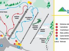 Trail map Kalitos Kalnas – Anykščiai