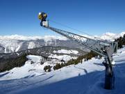 Snowmaking at the Brunnenkopfbahn