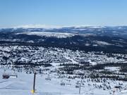 View of the accommodations at the Høyfjellssenter