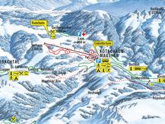 Trail map Kötschach-Mauthen – Vorhegg
