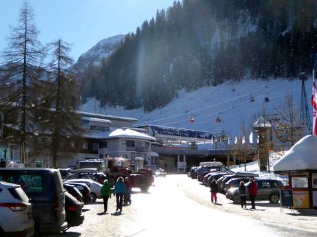 Altenmarkt-Zauchensee: access to ski resorts and parking at ski resorts – Access, Parking Zauchensee/Flachauwinkl