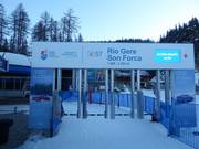 Information at the chairlift entry points