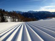 Perfectly groomed slope at Rosskopf