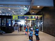 Information at the Spieljochbahn valley station