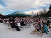 Sun loungers invite you to linger