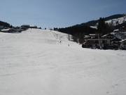 Practice slope in Ellmau in the valley