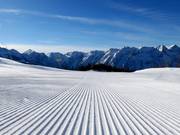 Very good slope grooming