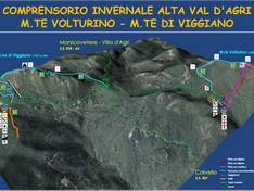 Trail map Montagna Grande di Viggiano