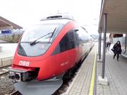 Train station directly at the Hahnenkammbahn