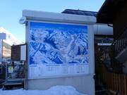 Information board at the valley station