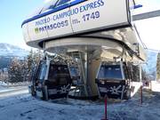 Pinzolo-Campiglio Express III - 8pers. Gondola lift (monocable circulating ropeway)