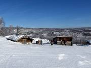 Barbecue area in the Ramundberget ski resort