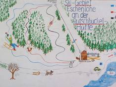 Trail map Auf der Rieder – Eschenlohe