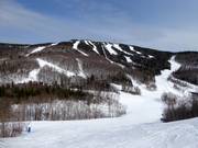 View of the slopes on the south side of Mont Tremblant