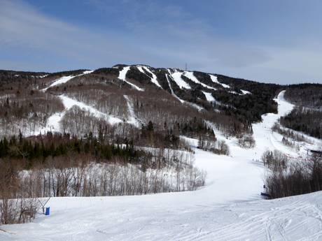 Central Canada: size of the ski resorts – Size Tremblant
