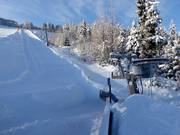 Übungslift Haus - J-bar