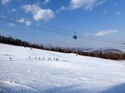 Easy and wide valley run Kitanomne Zone