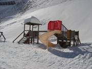Playground in the ski area