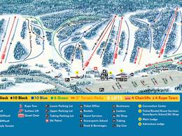 Trail map Trollhaugen