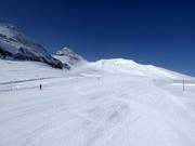 Wide glacier slope at Vorab