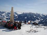 Après umbrella bar in Hochbrixen