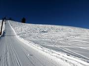 You can find some powder snow