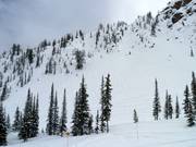 CPR Ridge with extremely steep sections