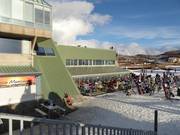 Sun terrace at Perisher Valley Centre