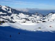 Storage pond (Waller Alm See) at the Upper Sudelfeld