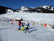 Tip for children  - Snuki children's area run by the Skischule Top on Snow ski school