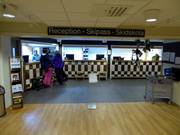Well-maintained reception with ski pass ticket office