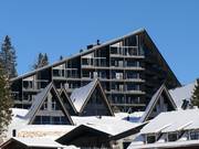 Triforêt alpin.resort directly on the slope at Hutterer Böden