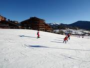 Practice slope with conveyor belts in Les Angles