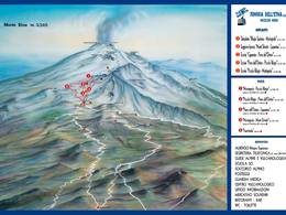 Trail map Etna South – Nicolosi