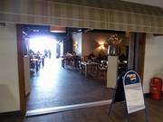 Entrance to the restaurant with all-inclusive buffet