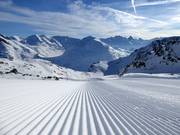 Perfectly groomed slopes